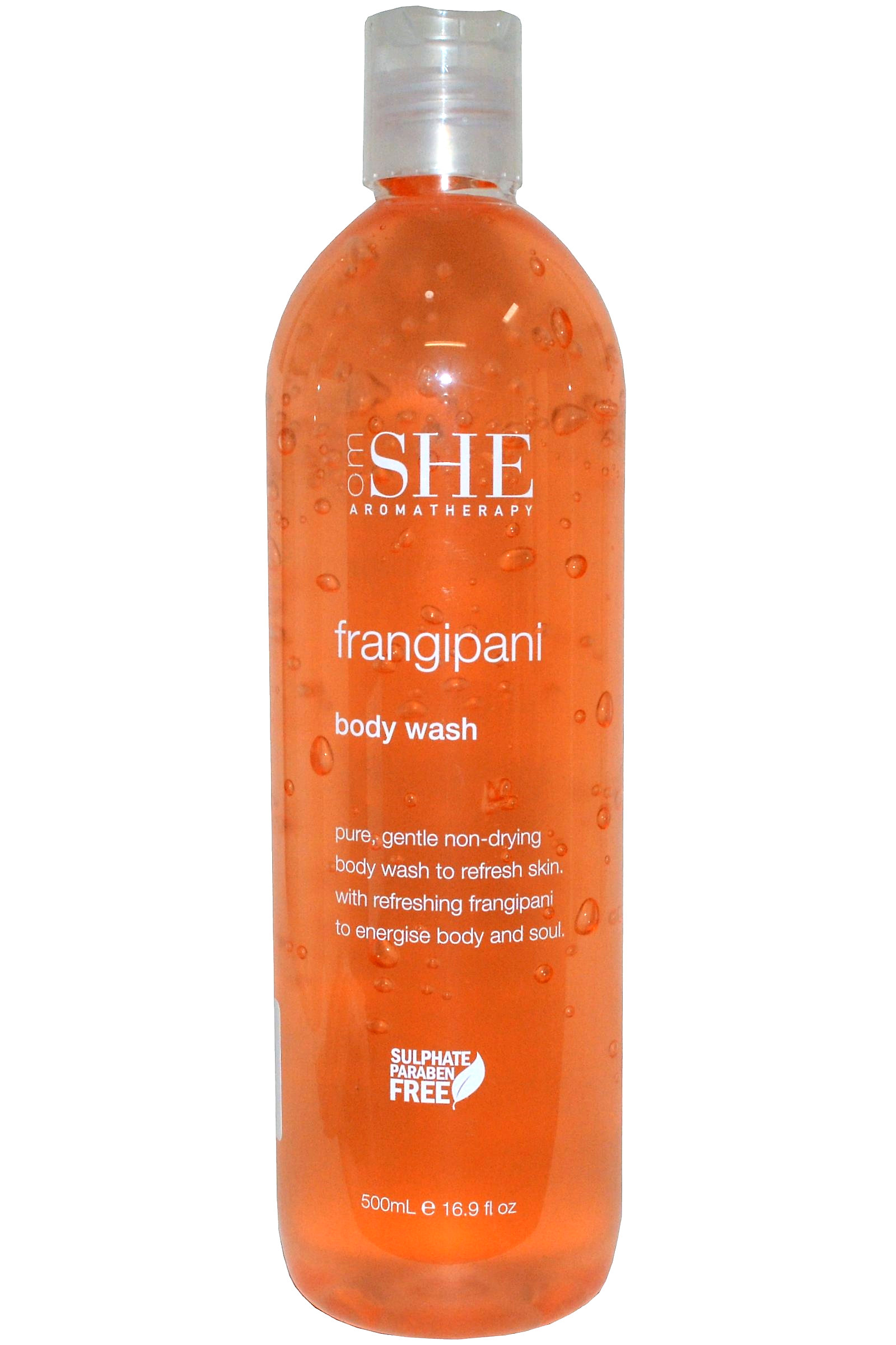 Om She Aromatherapy Body Wash 500ml Frangipani 5032950000873 eBay