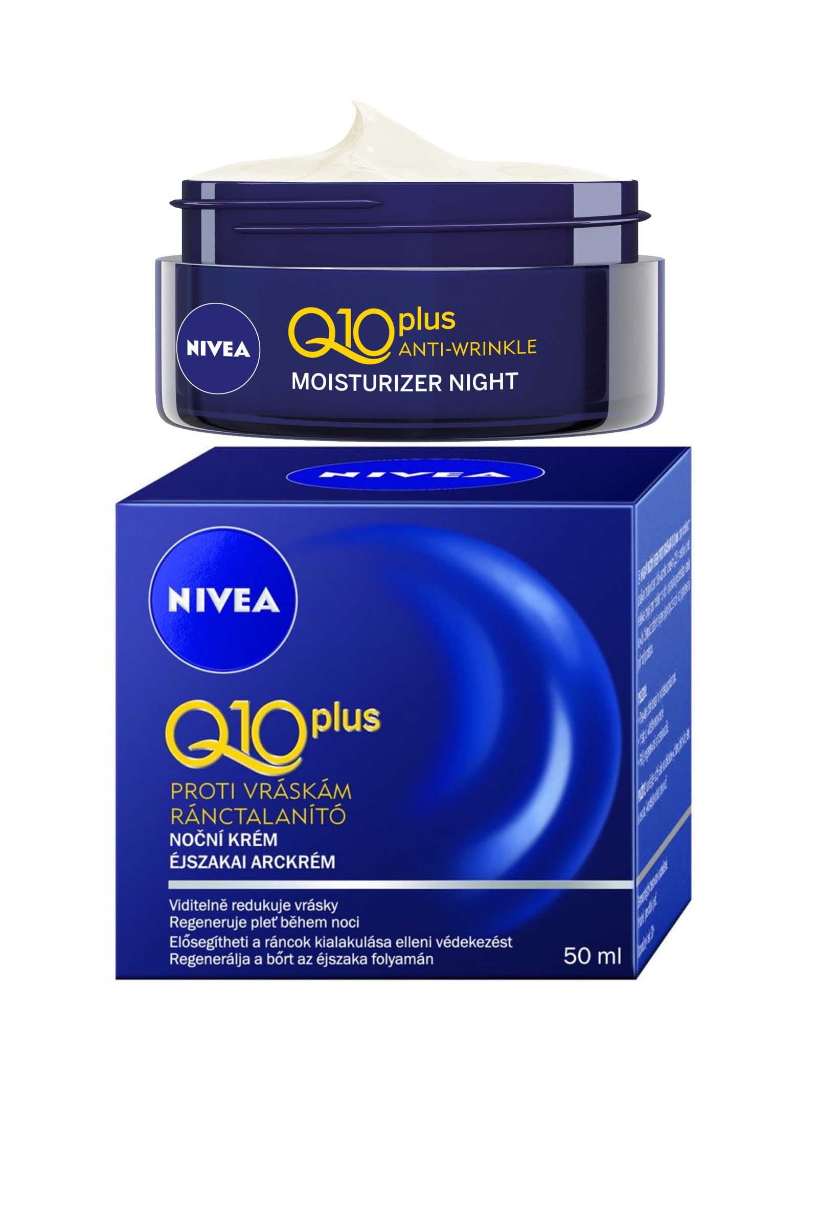 Nivea Q10 Power Night Face Cream Anti Wrinkle 50ml eBay