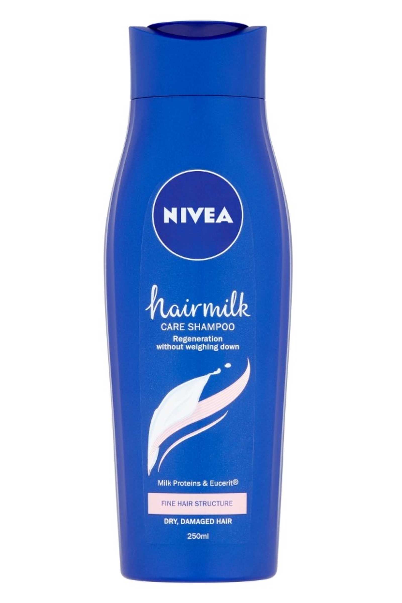 Nivea Hairmilk Regeneration Care Shampoo 250ml Dry Damaged Hair eBay